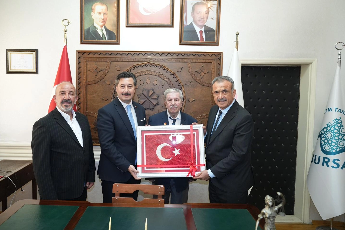 Bursa Yenişehir'de ahde vefa buluşması