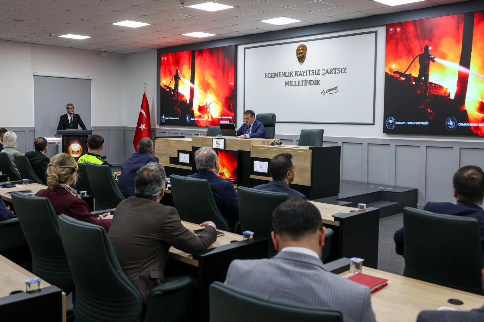Bilecik'te orman yangınlarına karşı seferberlik