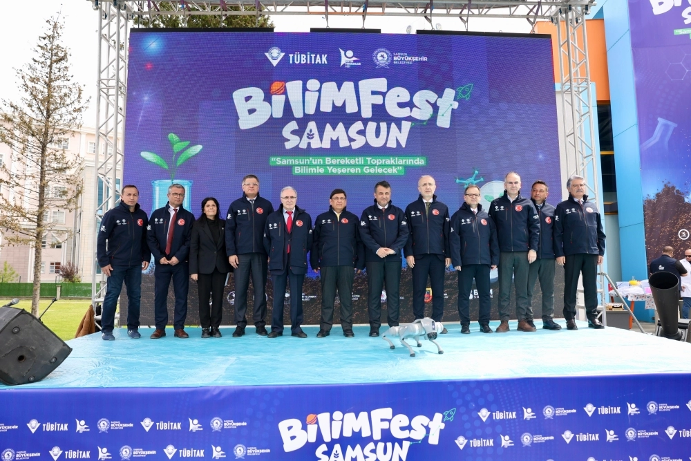 Samsun’da BİLİMFEST coşkusu başladı
