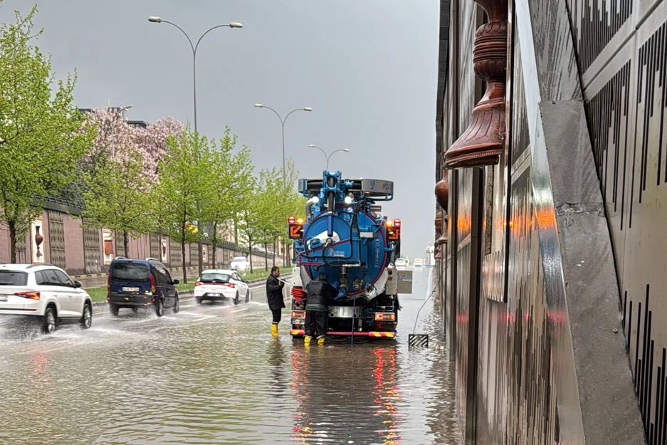 Gaziantep’te Alleben Deresi taştı!