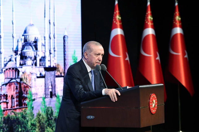 Cumhurbaşkanı Erdoğan: 202 vakıf eserini yeniden ayağa kaldırdık