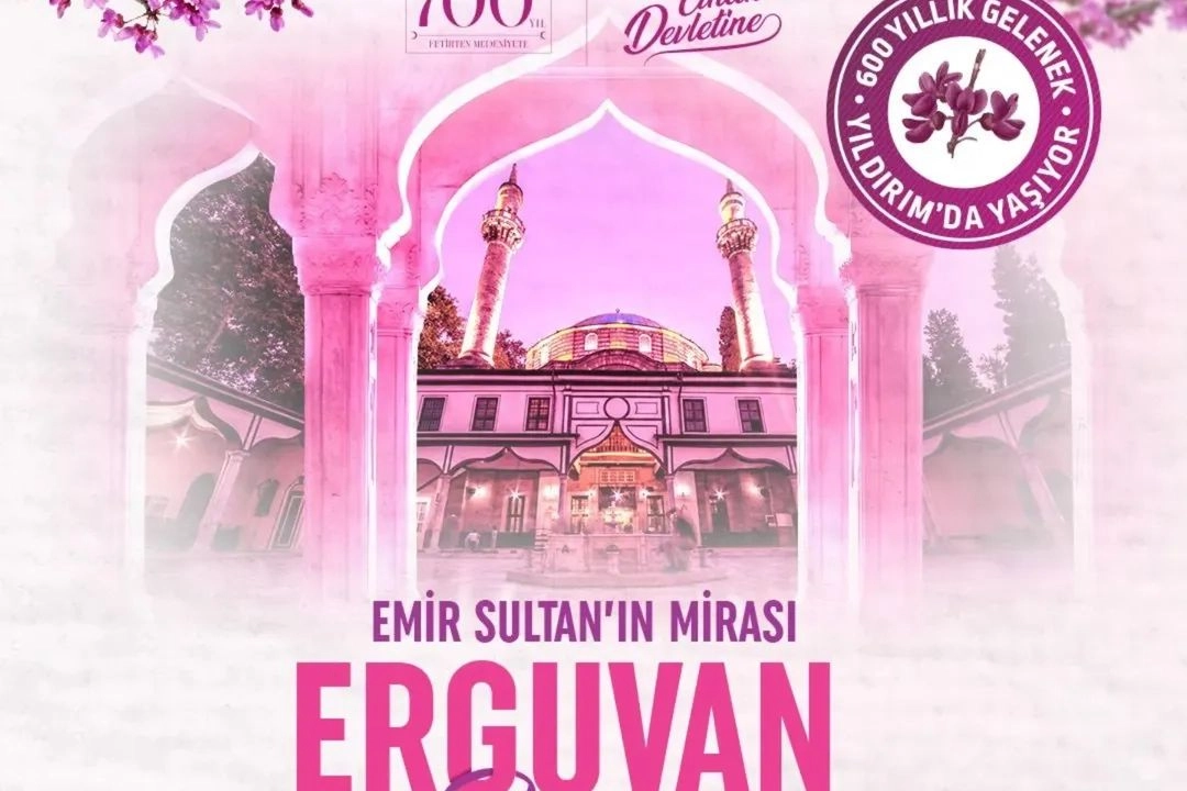 Bursa’da 600 yıllık Erguvan Bayramı geleneği yeniden hayat buluyor