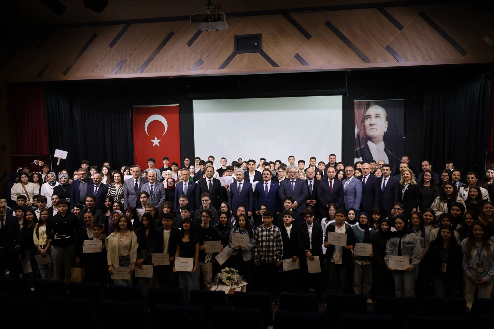 Sakarya'da liselilerin sanat dolu festivali ödül töreni ile taçlandı