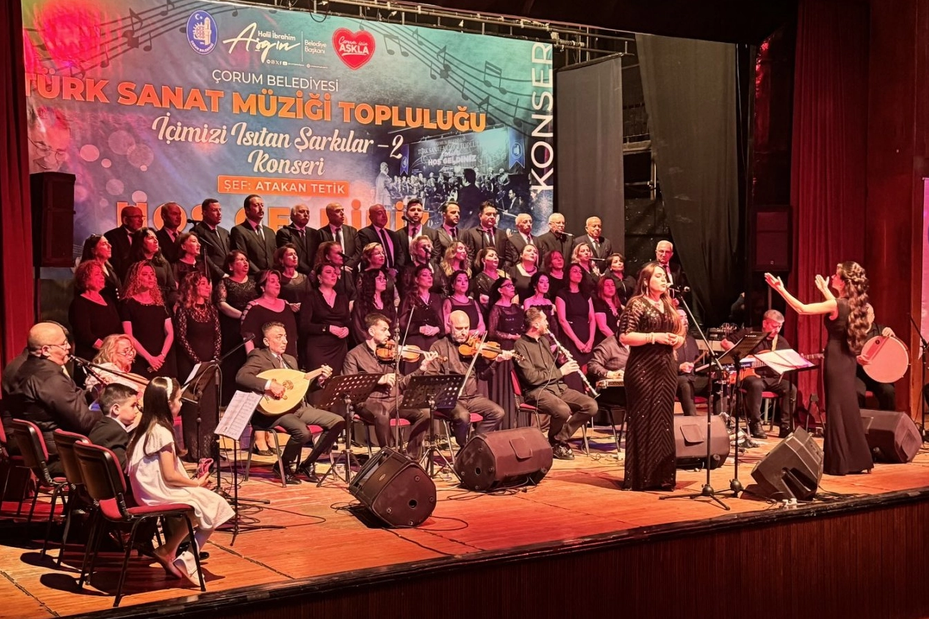 Çorum’da Türk Sanat Müziği gecesi