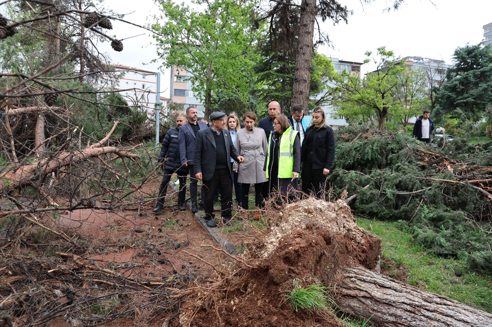 Gaziantep’te 'süper hücre'ye karşıu tüm ekipler sahada