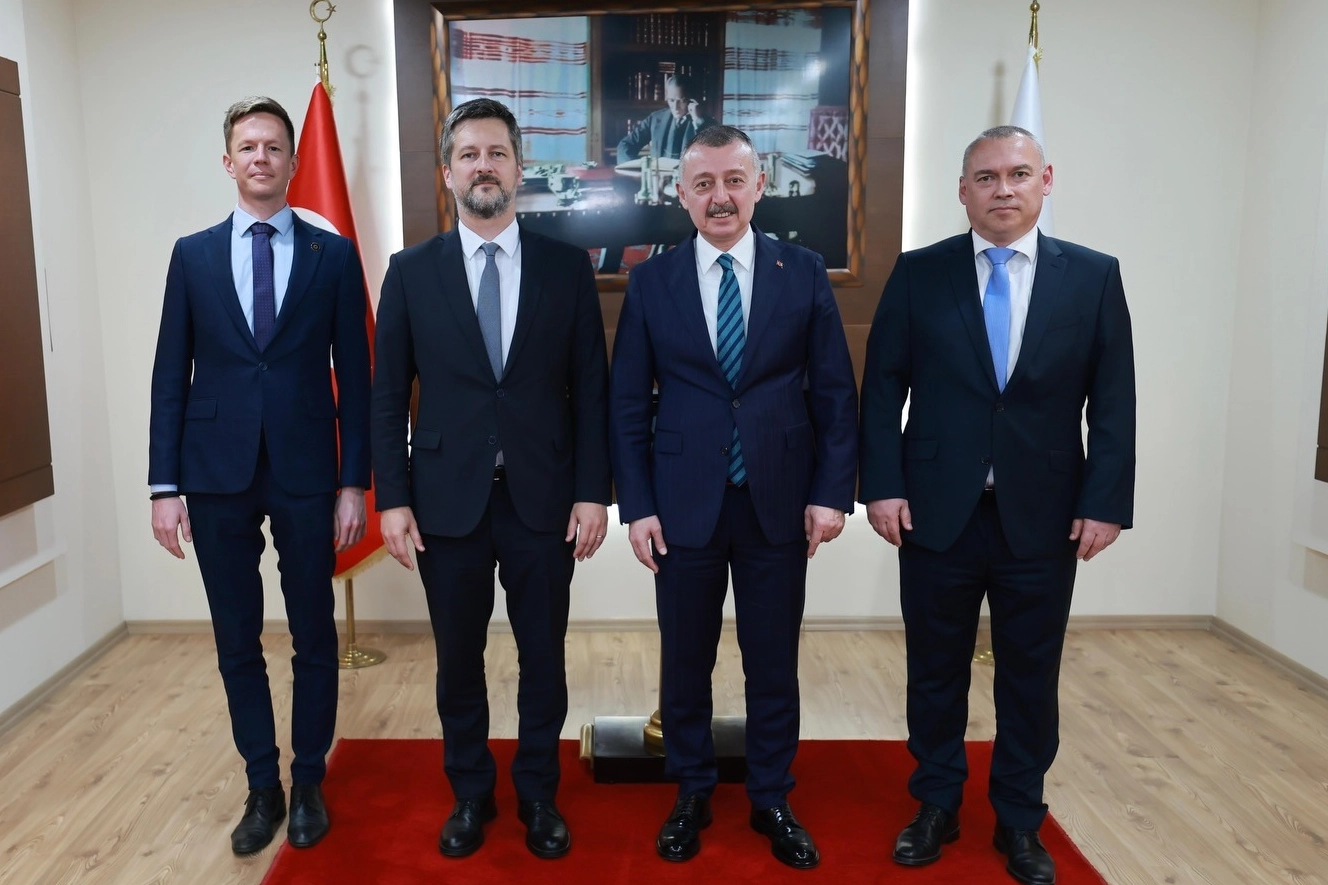 Macaristan Büyükelçisi Matis, Büyükakın’a konuk oldu