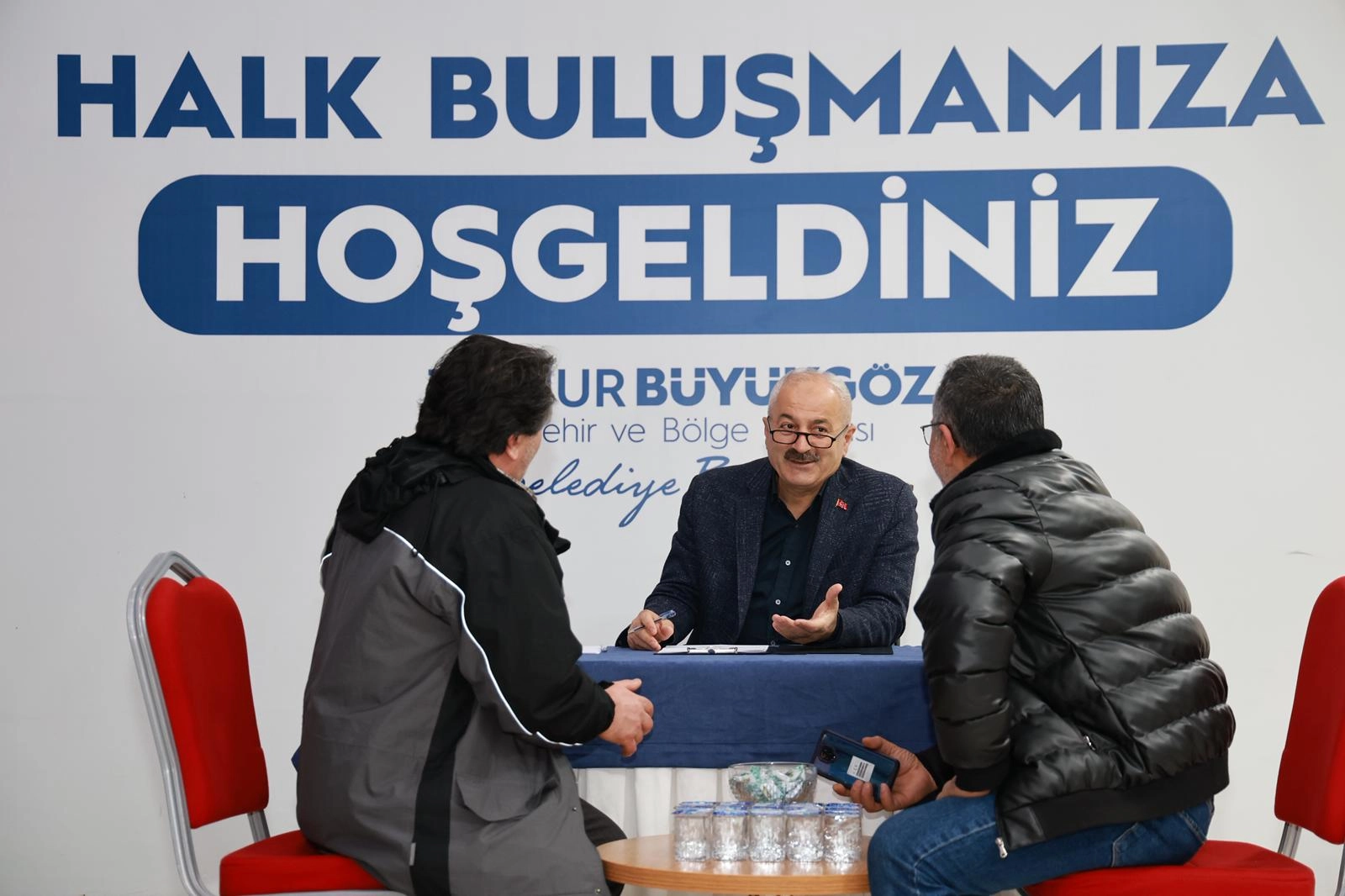 Gebze'de Başkan Büyükgöz halkı dinledi