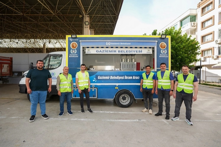 İzmir Gaziemir Belediyesi’nden taziye hizmeti