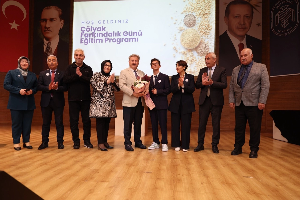 Kayseri Melikgazi'den çölyak için farkındalık eğitimi