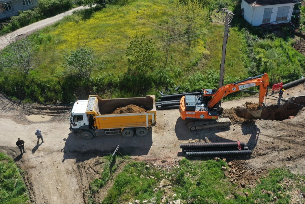 Ordu Fatsa’da altyapı yatırımları sürüyor