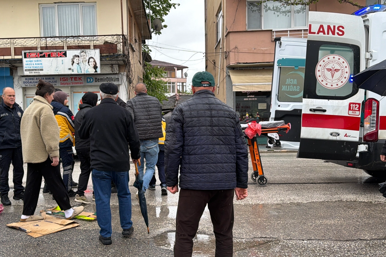 Düzce'de kaza: 1 yaralı