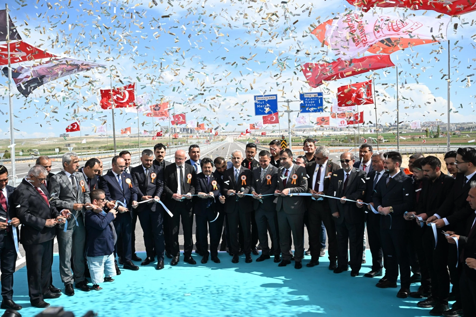 Karaman Çevre Yolu’na ilk kurdele kesildi... Seyahat süresi 6 dakikaya düştü