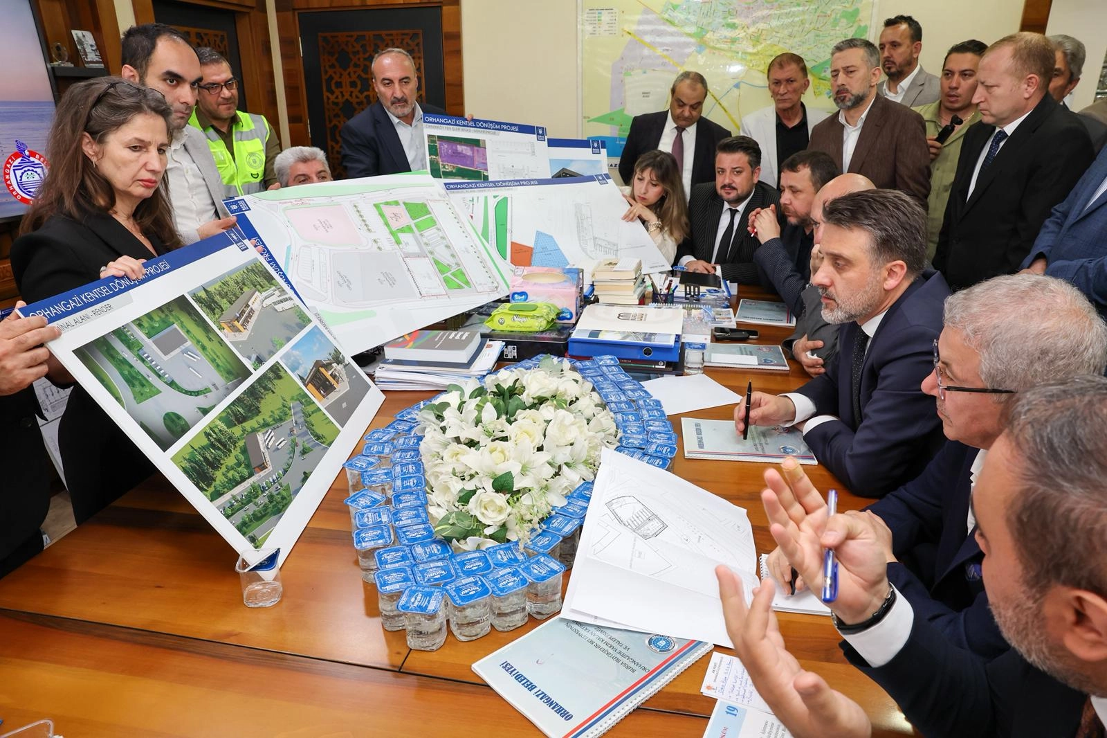 Bursa Büyükşehir Belediye Başkan Vekili Biba Orhangazi'de