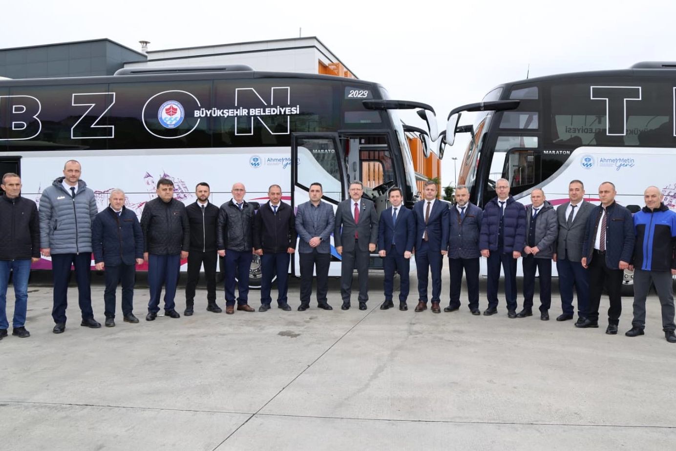 Trabzon'un araç filosuna 12 yeni otobüs dahil edildi