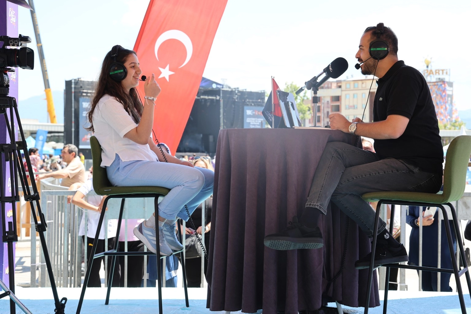 Doğancan EnFest’te sordu, gençler yanıtladı
