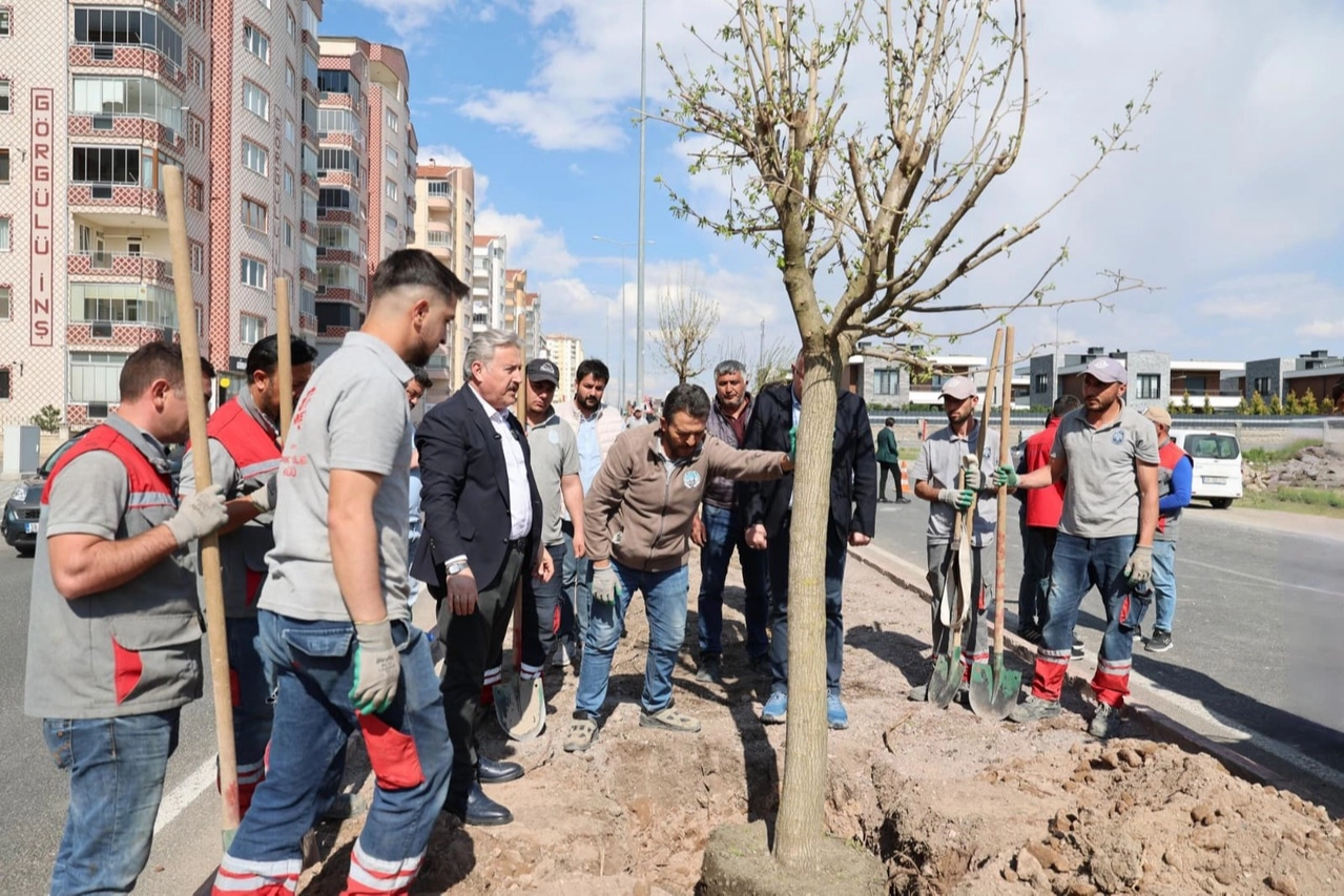 Kayseri Melikgazi'den yemyeşil atılım