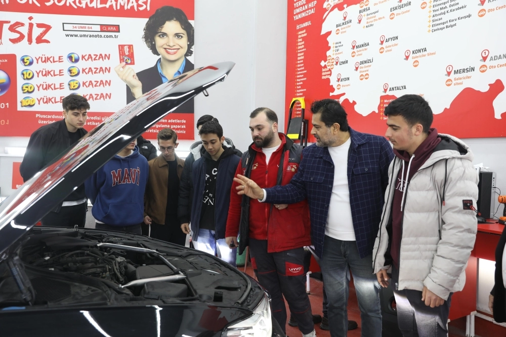 Samsun Büyükşehir’den gençlere oto ekspertiz kursu