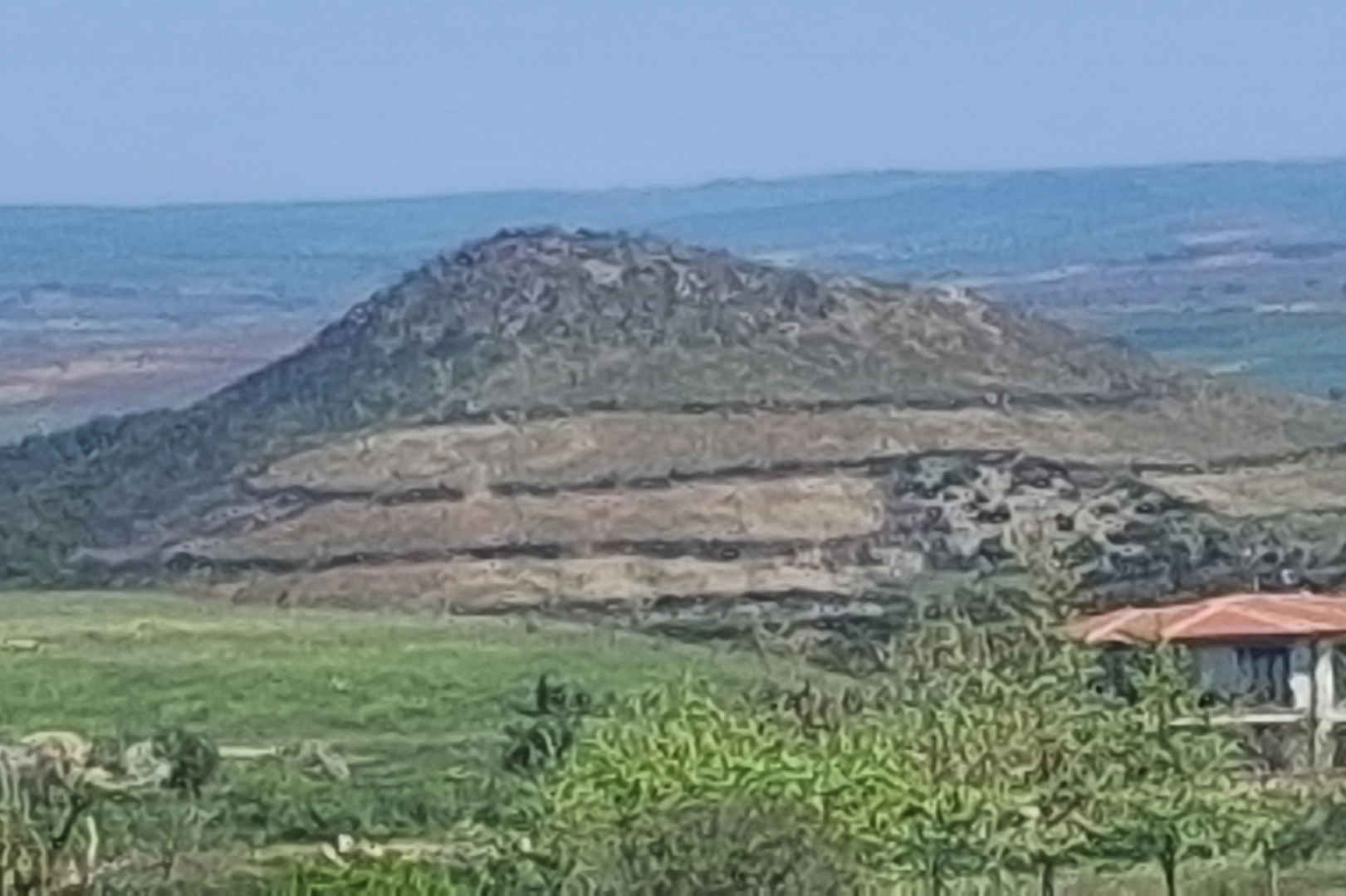 Keşan'da Sivritepe yeniden yeşeriyor