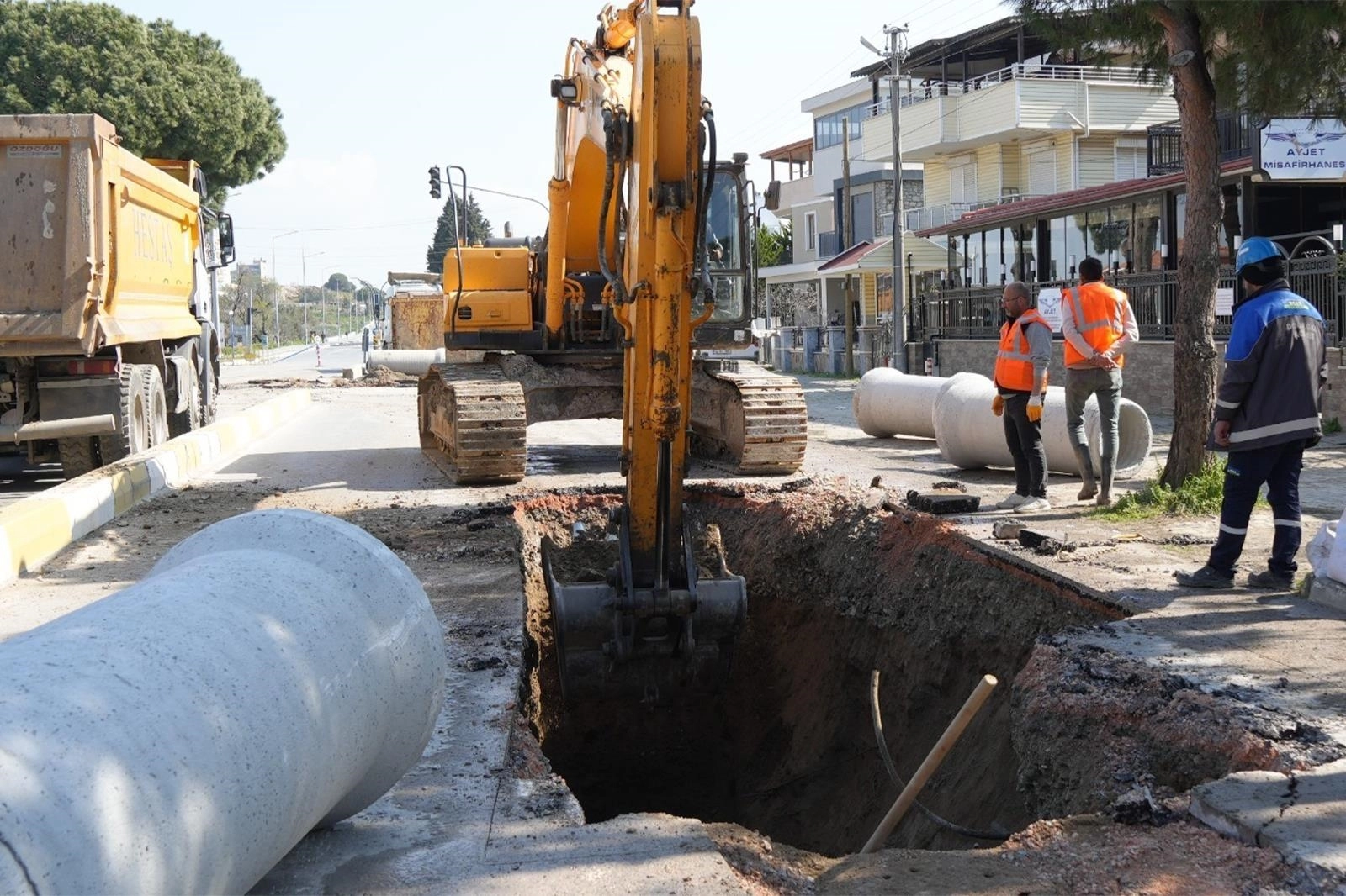 Balıkesir Burhaniye’de 50 yıllık altyapısı yenileniyor