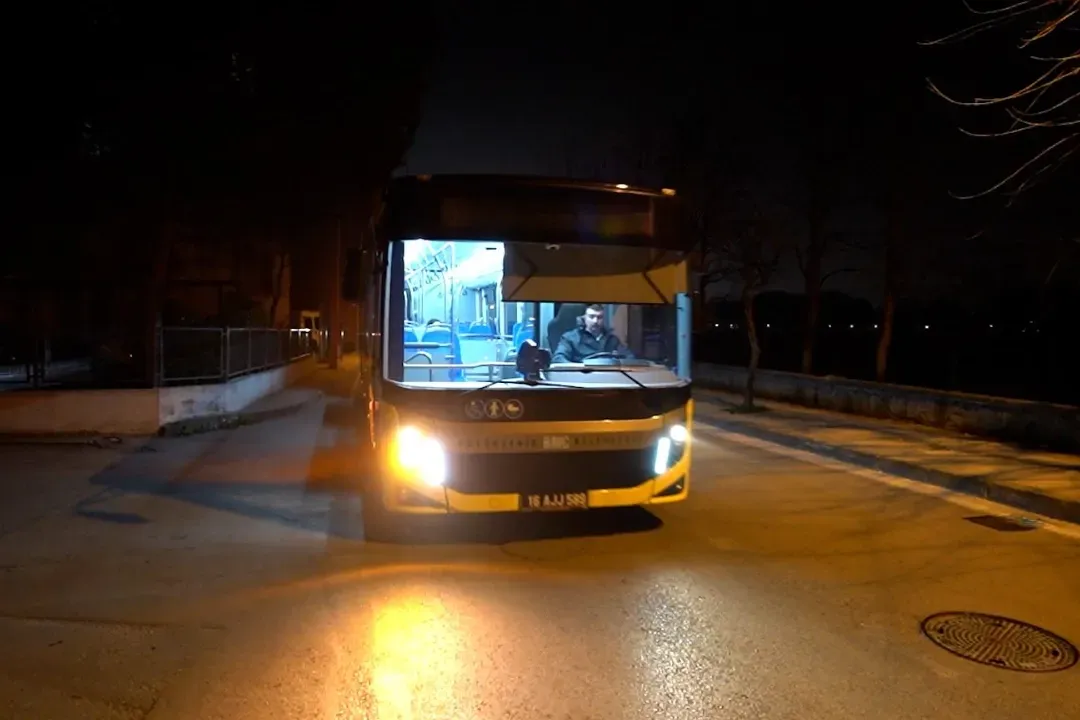 Bursa’da gece seferleri devam ediyor