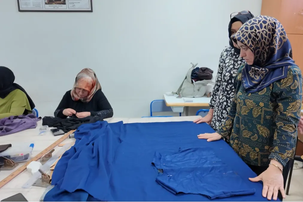Malatya’da Hazır Giyim Kursu kadınlara meslek kapısı açıyor