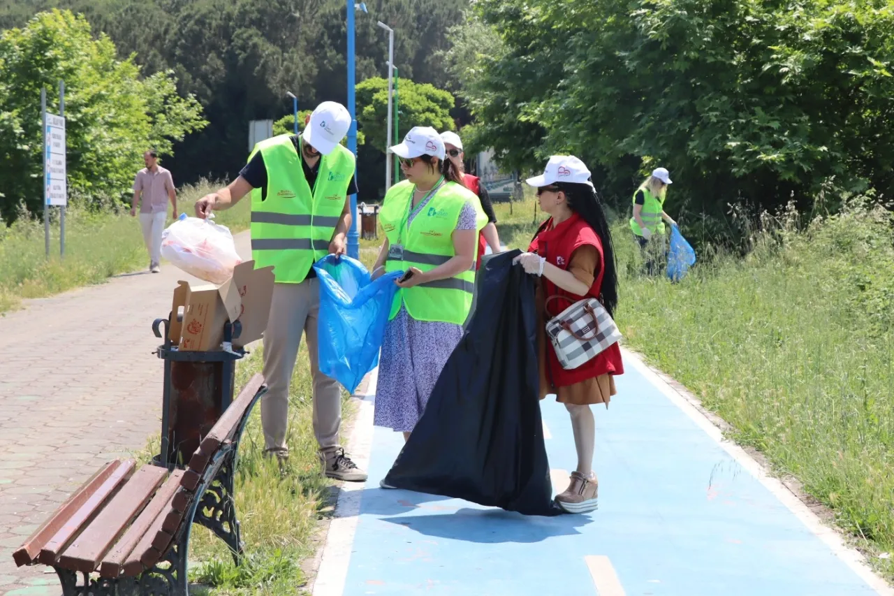 İzmit'te Bıçkıdere Göleti’nde çevre için el ele