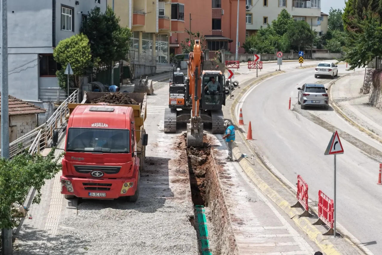 Kocaeli Derince’nin altyapısı güçleniyor