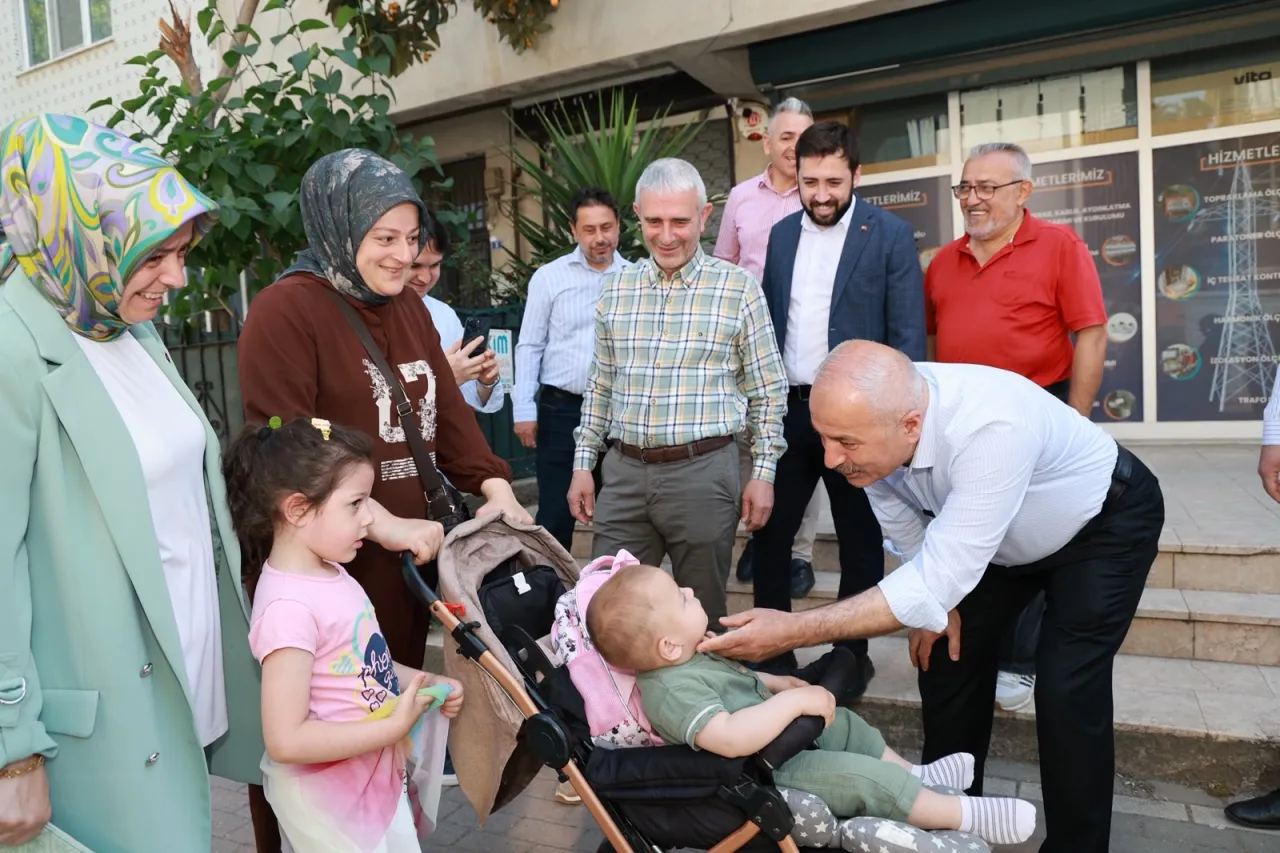 Gebze'de Başkan Büyükgöz Arapçeşme’de esnafla buluştu