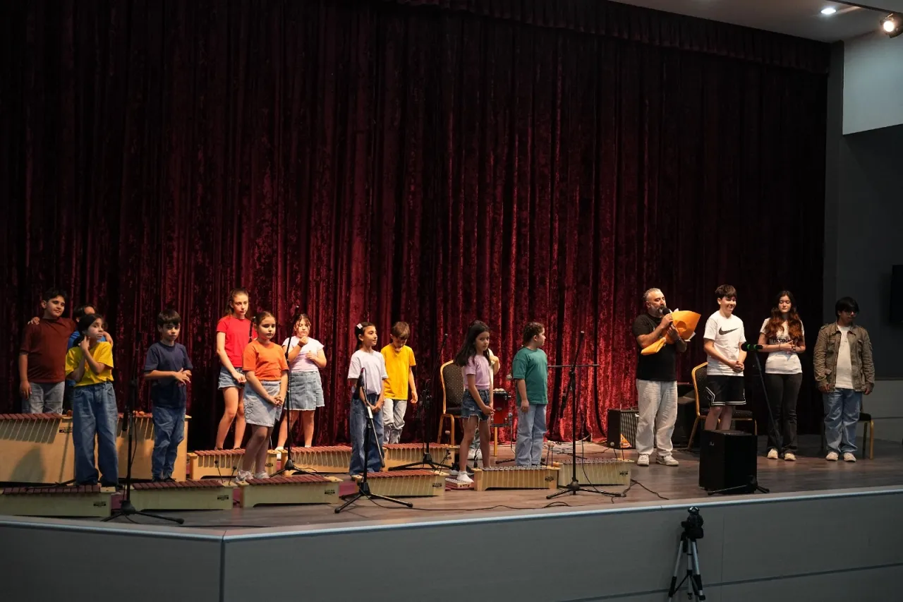 Kocaeli'de Orff Orkestrası, aldığı eğitimin hakkını verdi