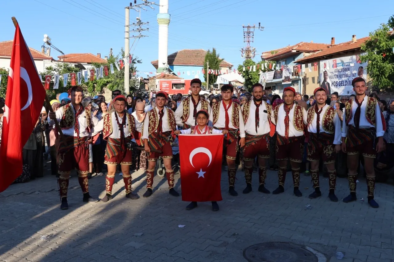 Manisa Gökçeören’de ilk kültür festivali coşkusu