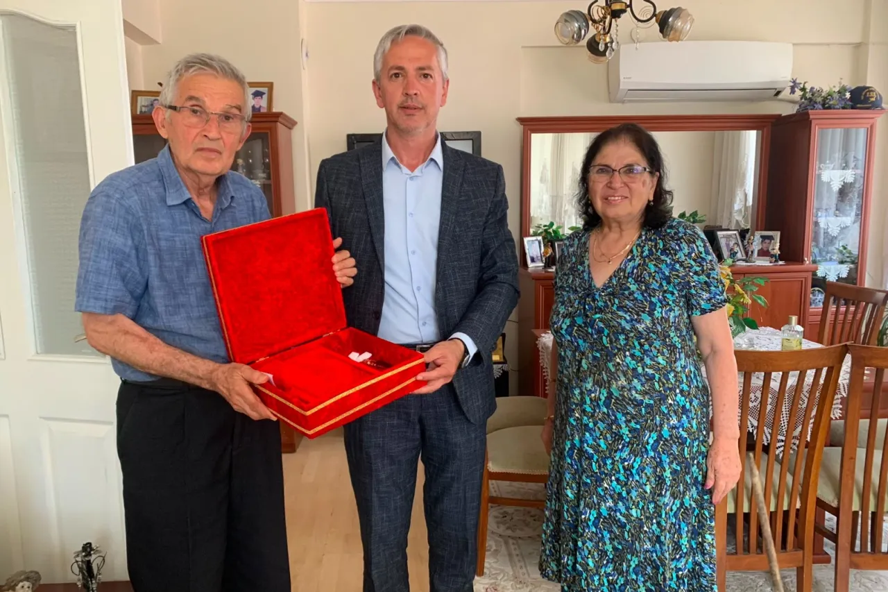 Kocaeli İzmit'te gazilere vefa ziyaretleri sürüyor