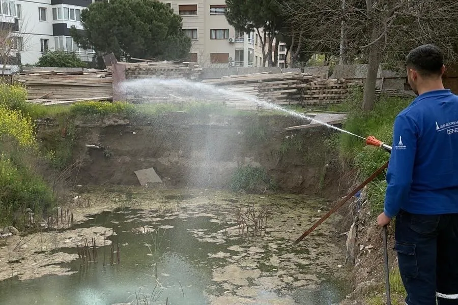 İzmir’de sivrisineğe karşı dev mücadele