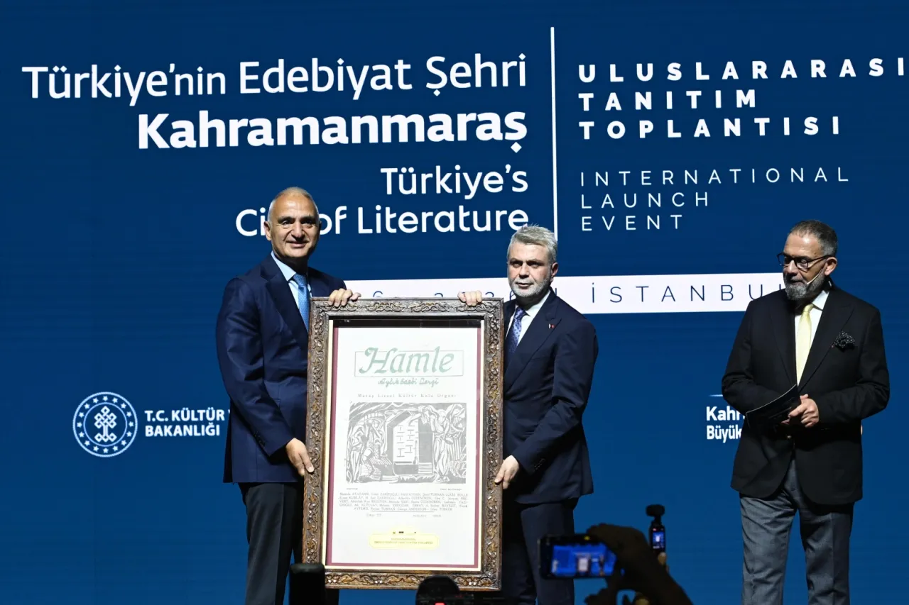'Edebiyat Şehri' unvanlı ilk Türk şehri Kahramanmaraş İstanbul'da tanıtıldı