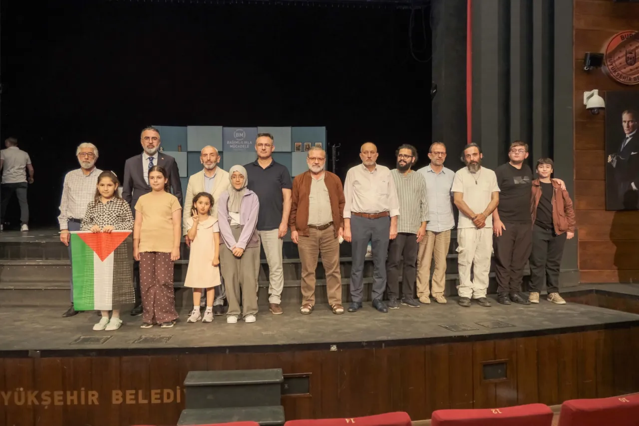 Bursa'dan Gazze'ye selam, Kudüs'e vefa