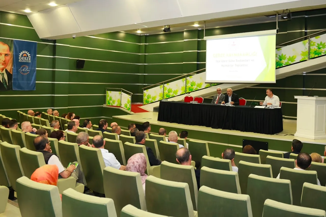 Gebze için ortak akıl buluşması