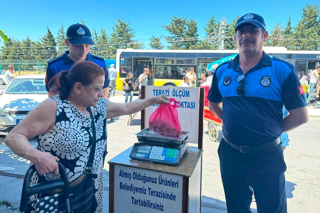 İstanbul Bakırköy Zabıtası'ndan pazarlarda sıkı denetim