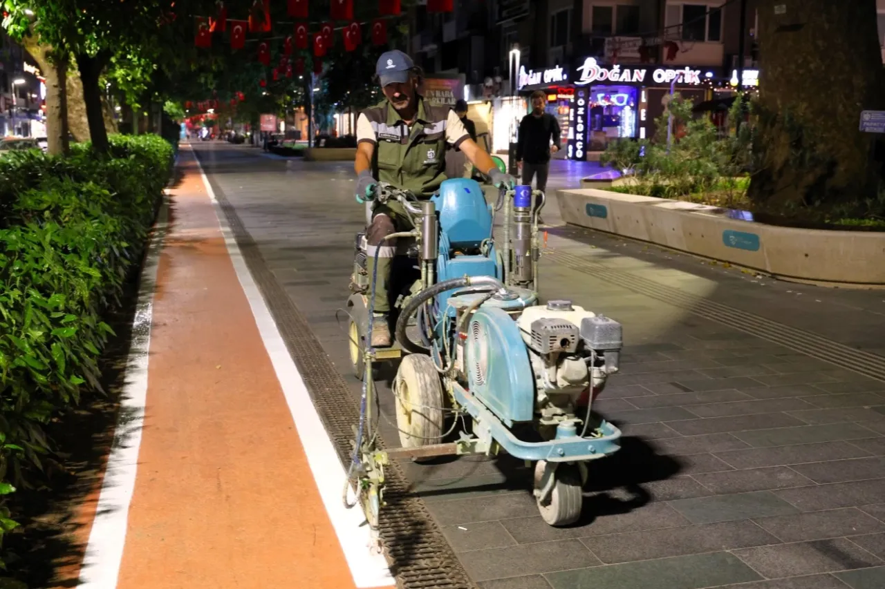 Kocaeli’de pedallar güvenle çevriliyor