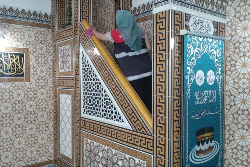 Ordu’da camilerde temizlik mesaisi sürüyor 