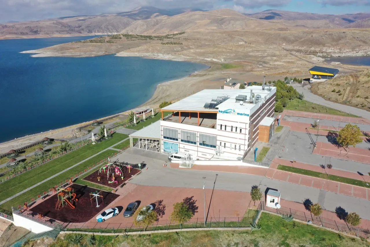 Kayseri'nin denizi 'Kuşçu Marina' sezonu açıyor
