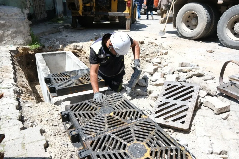 Eskişehir’de yağmur suyu altyapısına güçlendirme