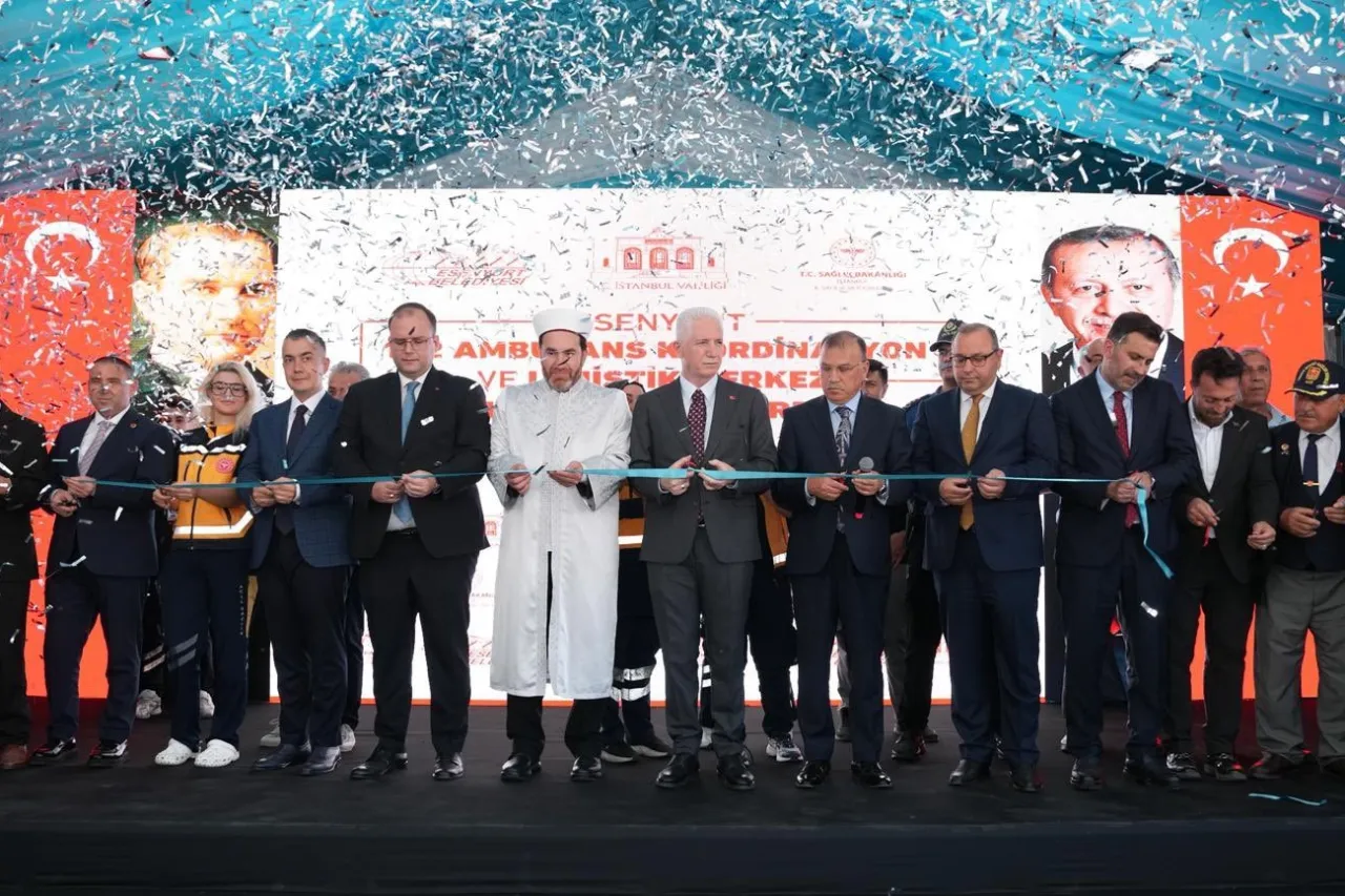 112 Esenyurt Ambulans Koordinasyon ve Lojistik Merkezi hizmete girdi