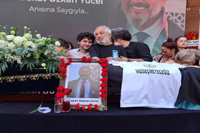 İzmir Barosu eski başkanı Özkan Yücel'e hüzünlü veda