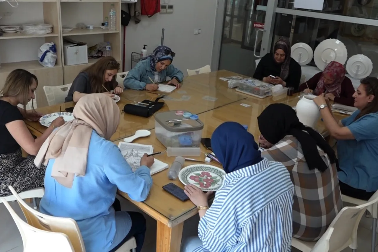 Çini sanatı MABESEN'de can buluyor