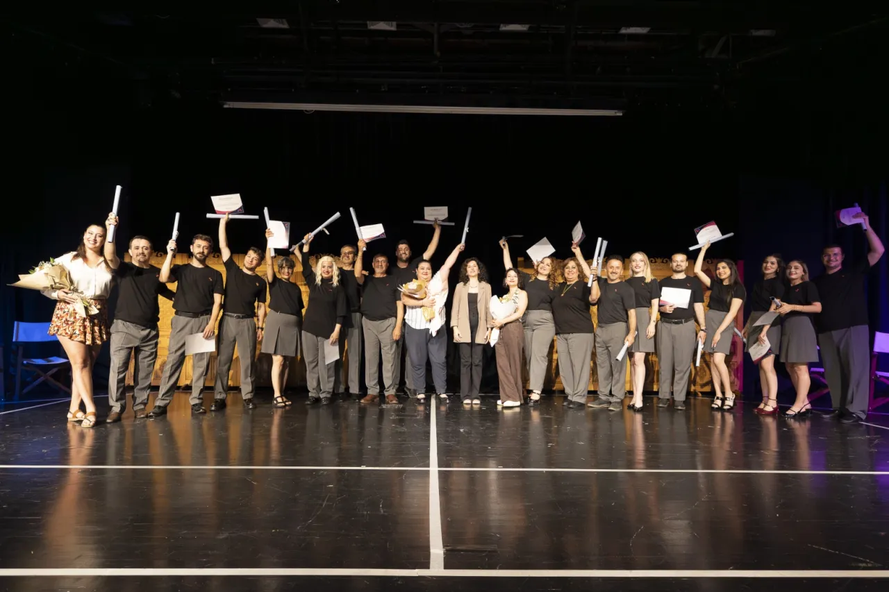 Mersin’de tiyatro kursları final yaptı