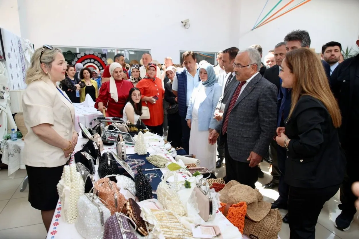 Ordu Fatsa’da ORMEK kursiyerlerinden yıl sonu sergisi