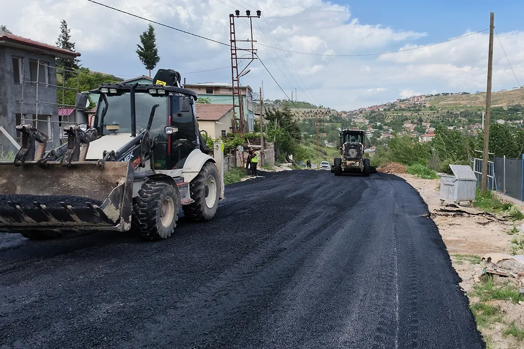 Malatya Yeşilyurt’ta asfalt çalışmaları tamamlandı