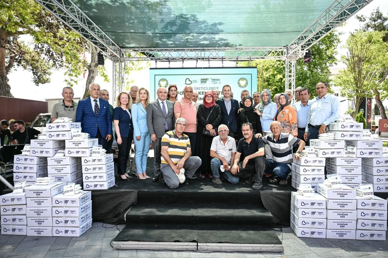 Balıkesir’de arıcılara yüzde 100 hibeli fondan kek desteği