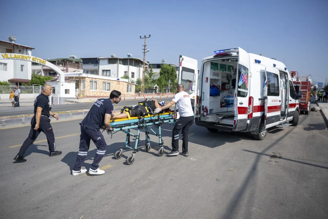 Mersin’de trafik güvenliği tatbikatı yapıldı