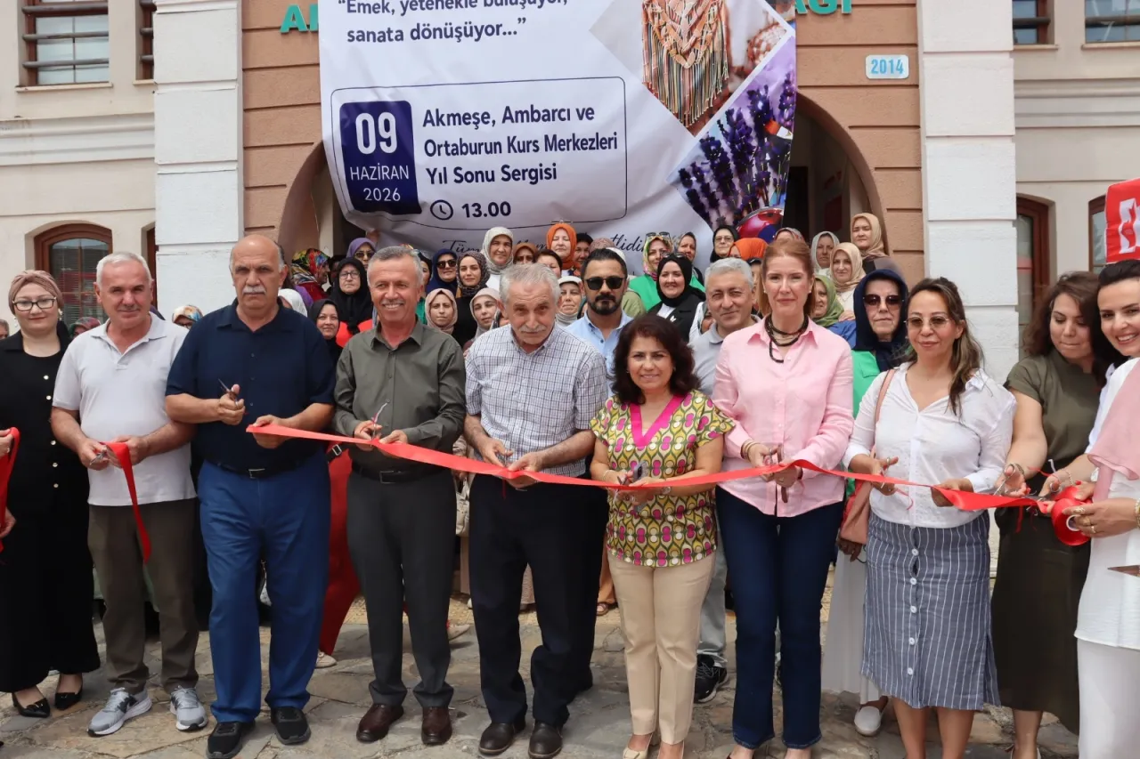 Kocaeli'de Akmeşe’de üretim dolu yıl sergiyle taçlandı