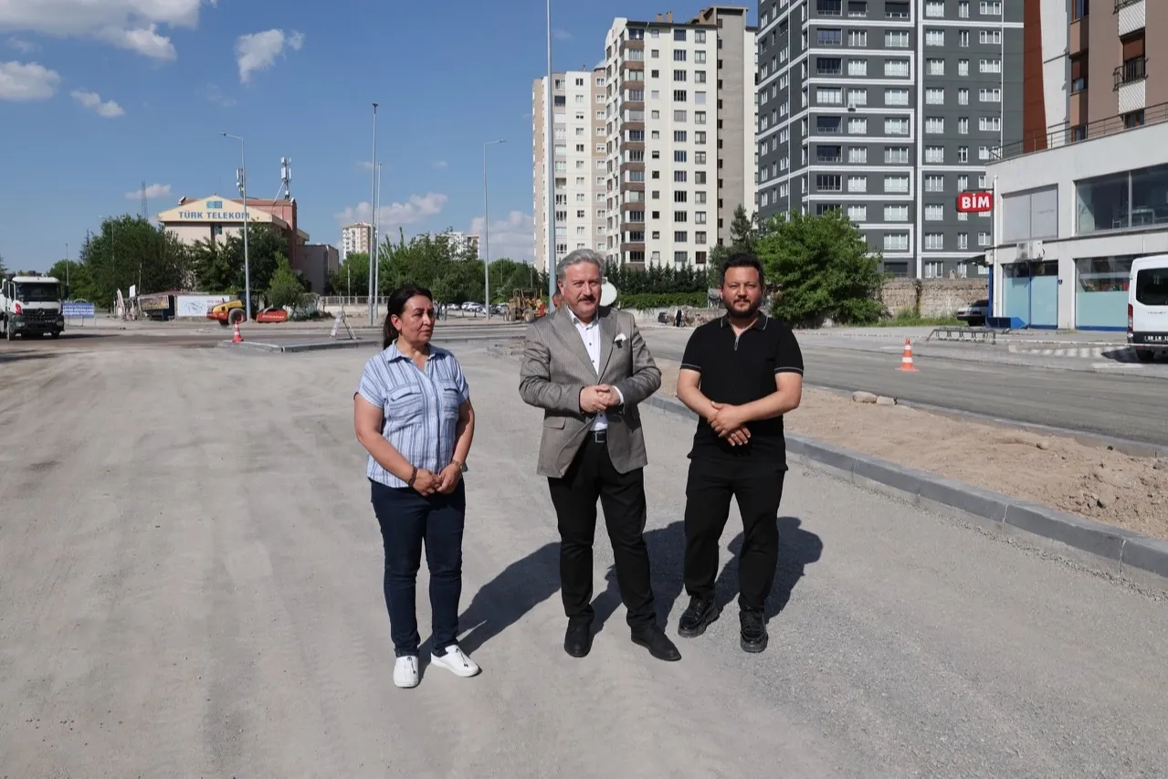 Kayseri Melikgazi'den Yıldırım Beyazıt'a yeni yol